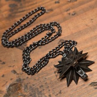 Witcher Wild Hunt Medallion and Chain