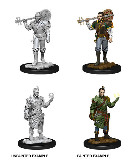 D&D Nolzur's Marv. Min. - Half-Elf Male Bard