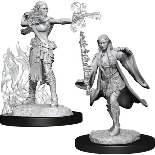 D&D Nolzur's - Multiclass Warlock + Sorcerer Fem.