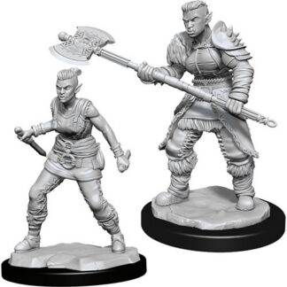 D&D Nolzur's Marv. Min. - Orc Female Barbarian W13
