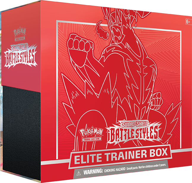 Pokemon TCG: Battle Styles Elite Trainer Box Red