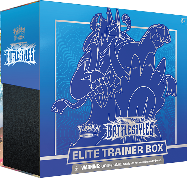 Pokemon TCG: Battle Styles Elite Trainer Box Blue