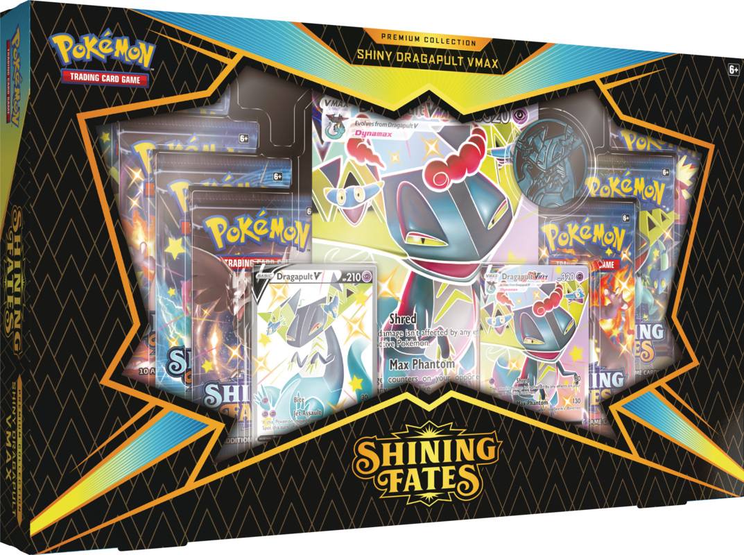 Pokemon TCG: 4.5 SF Premium V Box Dragapult