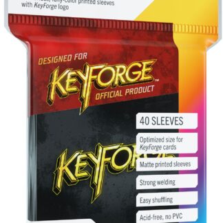Gamegenic: Keyforge - Logo Sleeves Black