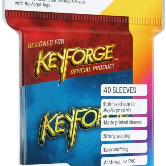 Gamegenic: Keyforge - Logo Sleeves Blue