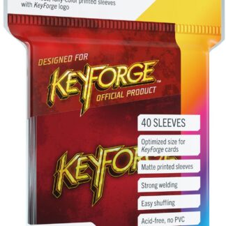 Gamegenic: Keyforge - Logo Sleeves Red