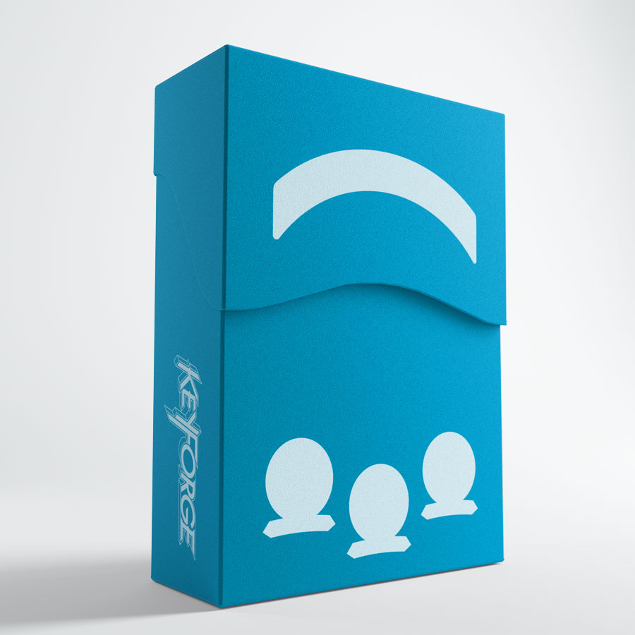 Gamegenic - KeyForge Aries Deck Box - Blue