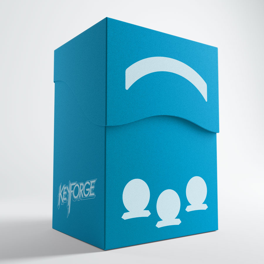 Gamegenic - KeyForge Gemini Deck Box - Blue