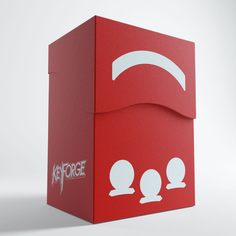 Gamegenic - KeyForge Gemini Deck Box - Red