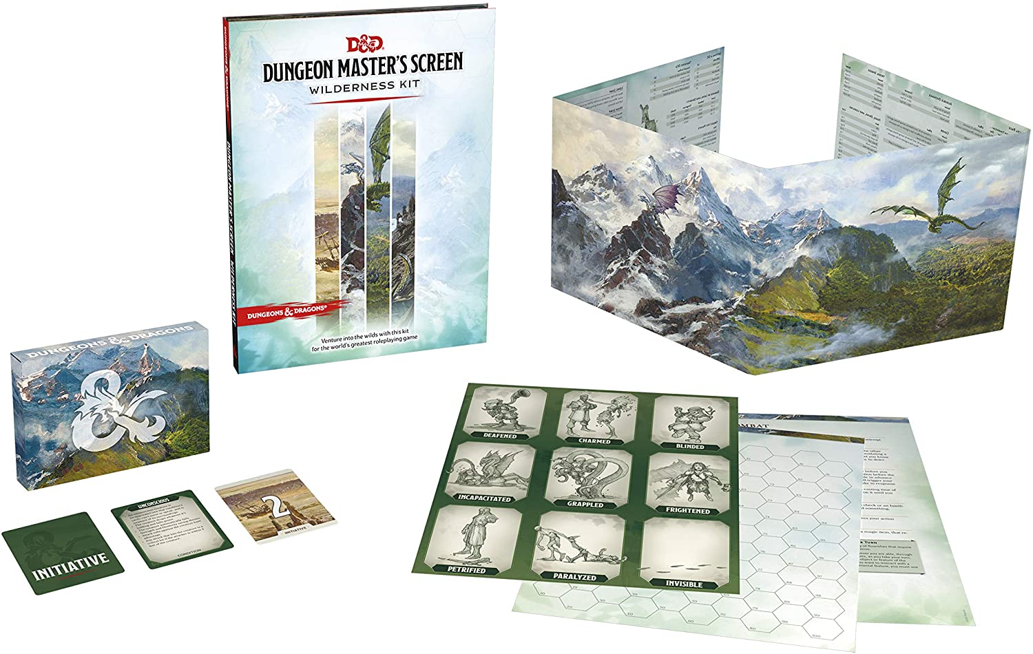 D&D - Dungeon Master's Screen: Wilderness Kit