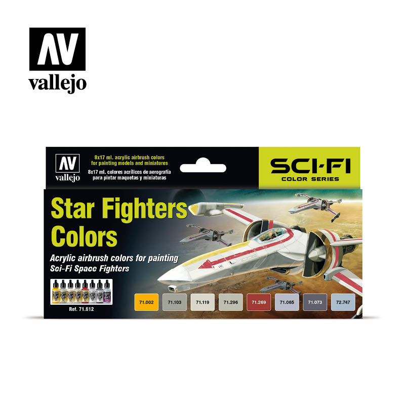 Vallejo Model Air - Star Fighters Colors