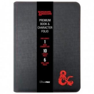 UP - Premium Zippered Book & Character Folio - D&D