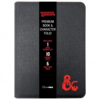 UP - Premium Zippered Book & Character Folio - D&D