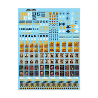 Necromunda Underhive Propaganda Transfer Sheet