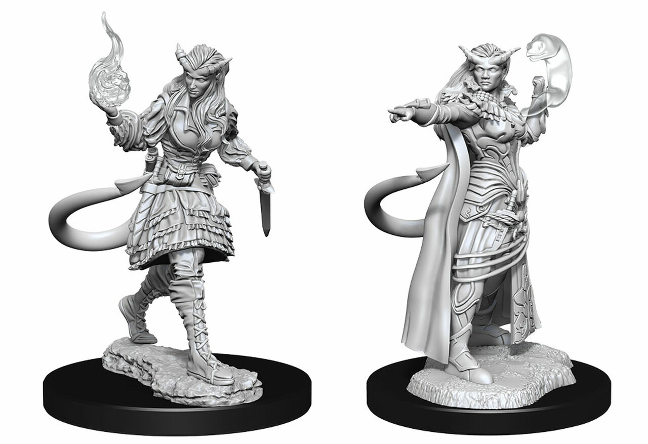 D&D Nolzur's - Tiefling Female Sorcerer W15