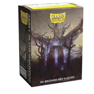 Dragon Shield Art Brushed - Abbey in the Oak Wood