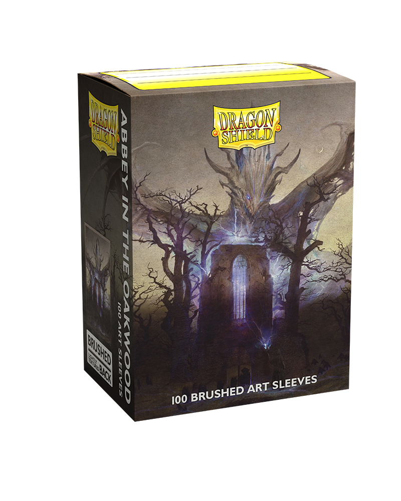 Dragon Shield Art Brushed - Abbey in the Oak Wood