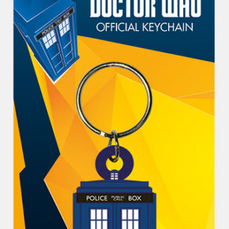Doctor Who Rubber Keychain - Tardis