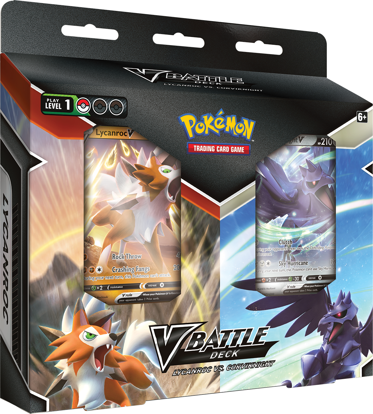 Pokemon TCG: V Battle Deck Lycanroc vs Corviknight