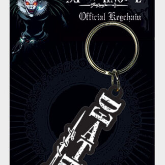 Death Note Rubber Keychain - Logo