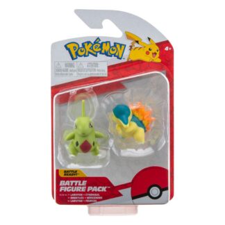 Pokemon Battle Figure 2-Pack Cyndaquil & Larvitar