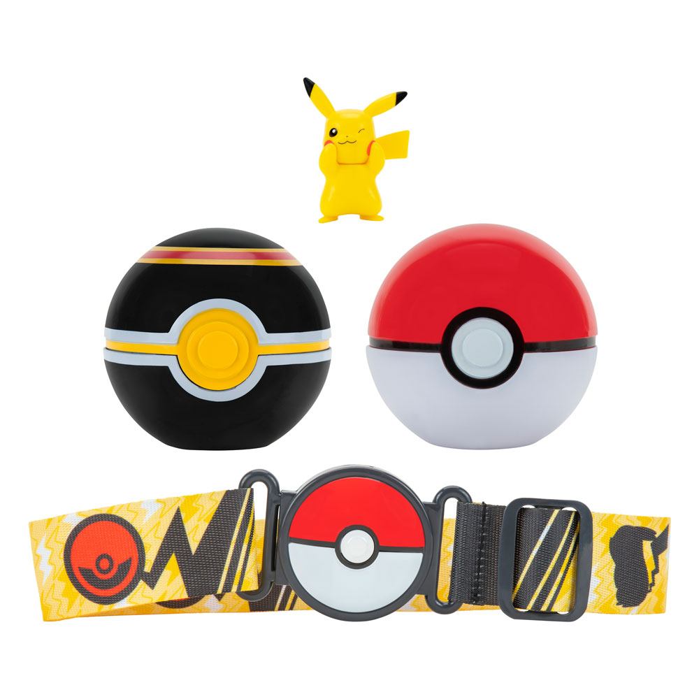 Pokemon Clip 'N'Go Belt Poke Ball, Pikachu