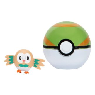 Pokemon Clip'n'Go Poké Ball Rowlet & Nest Ball