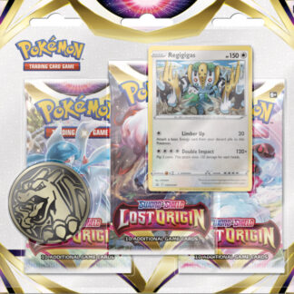 Pokemon TCG: Lost Origin - 3pack Blister Regigigas