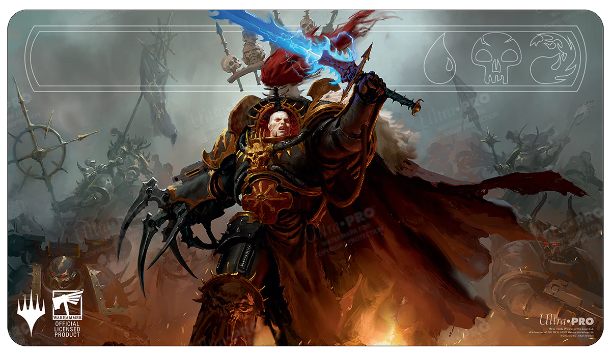 UP - Playmat - 40K: V2 - Abaddon the Despoiler