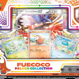Pokemon TCG: Paldea Pin Box Fuecoco