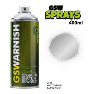 GSW - SPRAY MATT Varnish 400ml