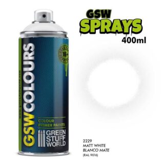 GSW - SPRAY Primer Colour Matt White 400ml