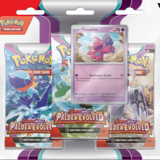 Pokemon TCG: SV02 3-Pack Blister - Tinkatink