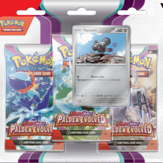 Pokemon TCG: SV02 3-Pack Blister - Varoom