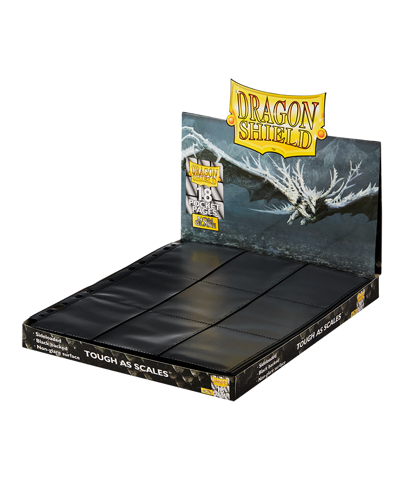Dragon Shield 18-Pocket Non-Glare Pages - 50 szt.