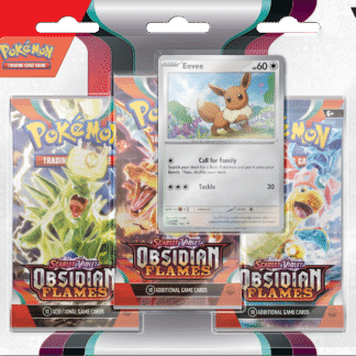 Pokemon TCG: SV03 3-Pack Blister - Eevee