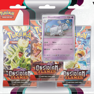 Pokemon TCG: SV03 3-Pack Blister - Houndstone