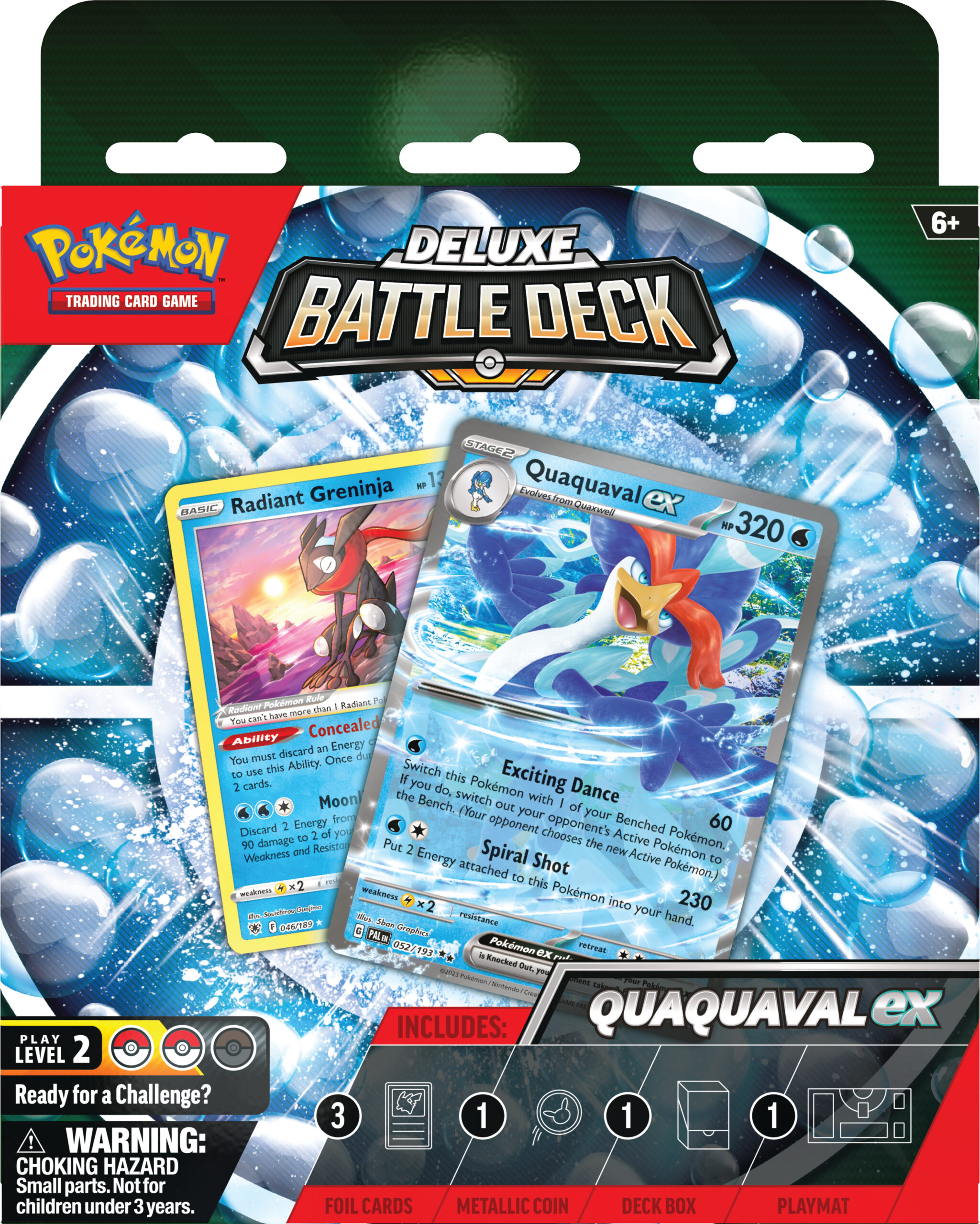 Pokemon TCG: Deluxe Battle Deck - Quaquaval Ex