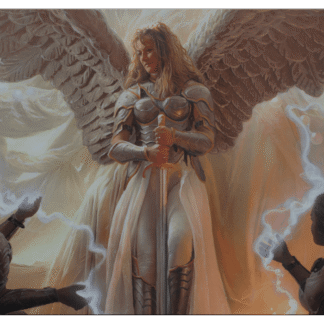 UP - Playmat - Secret Lair: John Avon Serra Angel