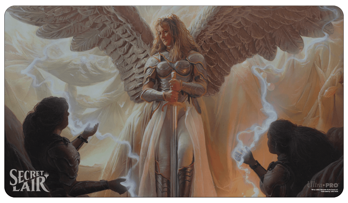 UP - Playmat - Secret Lair: John Avon Serra Angel