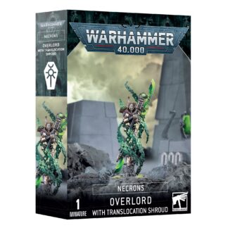 WH40K: Necrons: Overlord with Translocation Shroud
