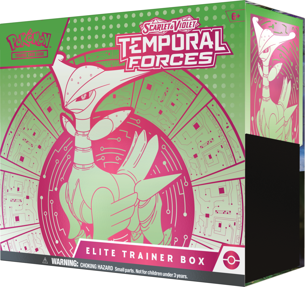Pokemon TCG: SV05 Temporal Forces ETB Iron Leaves