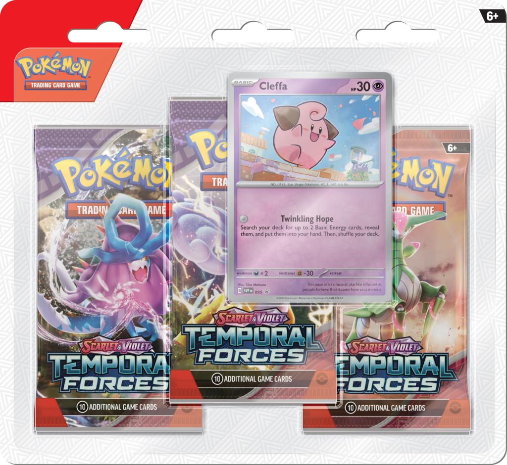 Pokemon TCG: SV05 Temporal Forces 3p Bl. Cleffa