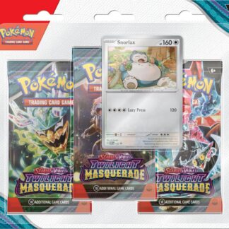 Pokemon TCG: SV06 3-Pack Blister Snorlax