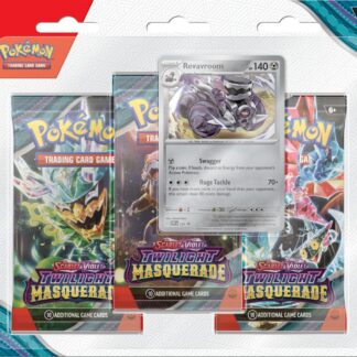 Pokemon TCG: SV06 3-Pack Blister Revavroom