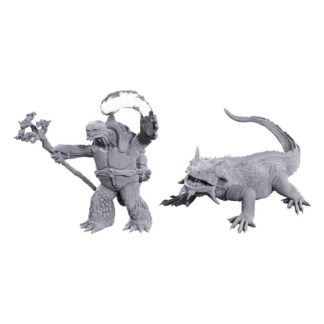 D&D Nolzur's - W24 Tortle Druid & Giant Lizard