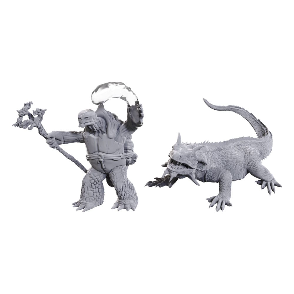 D&D Nolzur's - W24 Tortle Druid & Giant Lizard