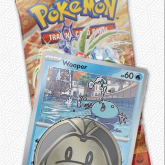 Pokemon TCG: SV08 Checklane Blister - Wooper