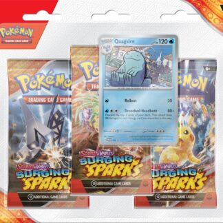 Pokemon TCG: SV08 3-Pack Blister - Quagsire