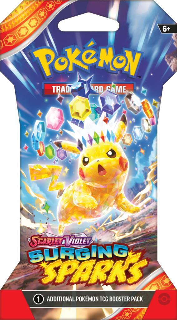 Pokemon TCG: SV08 Surging Sparks Sleeved Booster